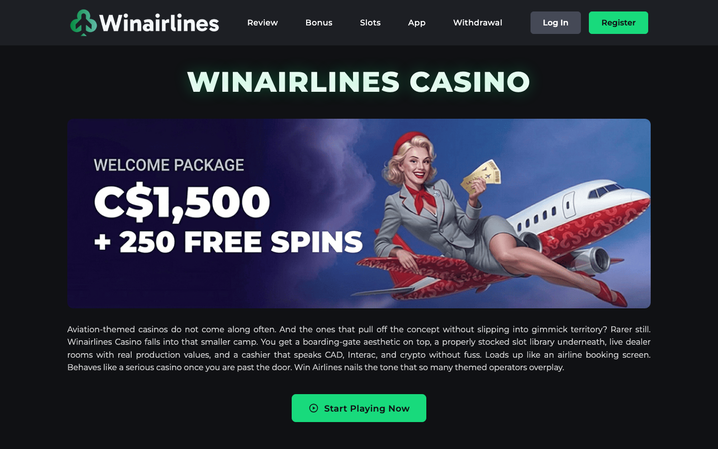 Winairlines Casino